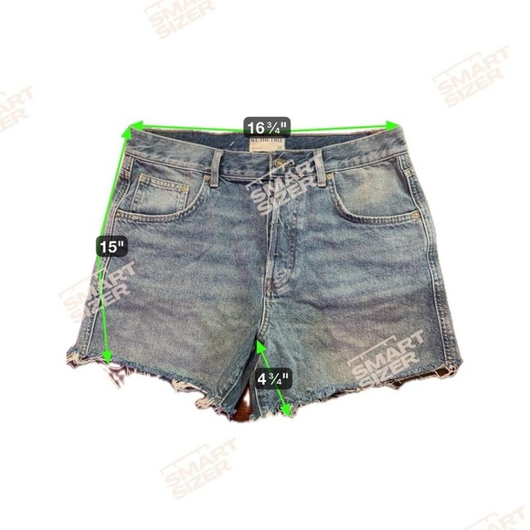 We The Free Blue Jean Shorts - Picture 2 of 5